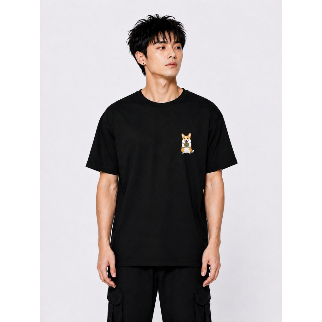 HODL - เสื้อยืด Crypto Bitcoin - เสื้อ Crypto - HODL Corgi
