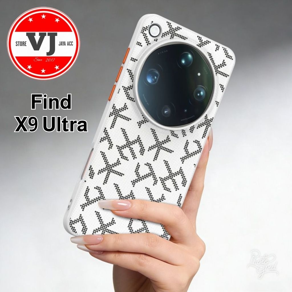 เคส Goyard Hybrid สําหรับ Oppo Find X9 Ultra Silicone Edge Plastic Back พร้อมลวดลาย