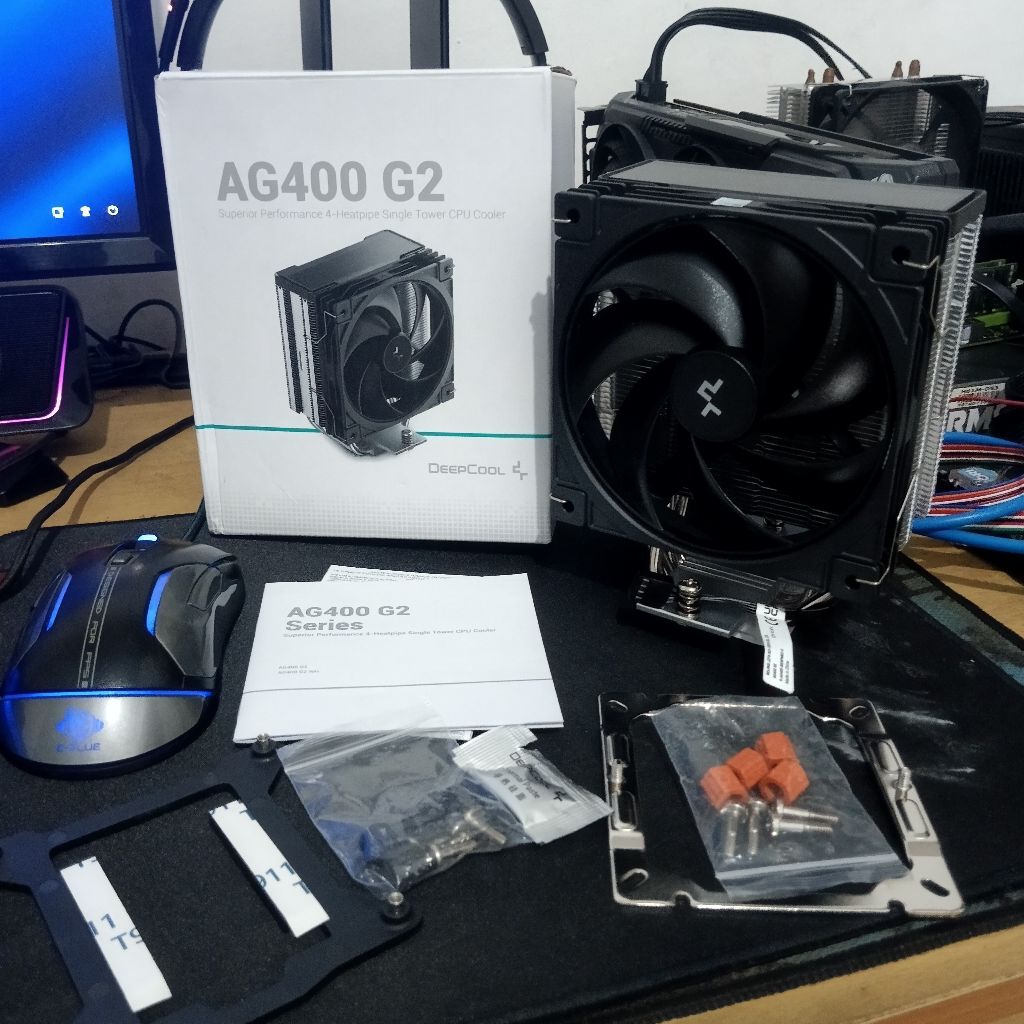 BNOB HSF พัดลมฮีทซิงค์ CPU Cooler Deepcool AG400 G2 สีดําไม่มี Digital Plus AK400 AG620 AK620 พัดลมค