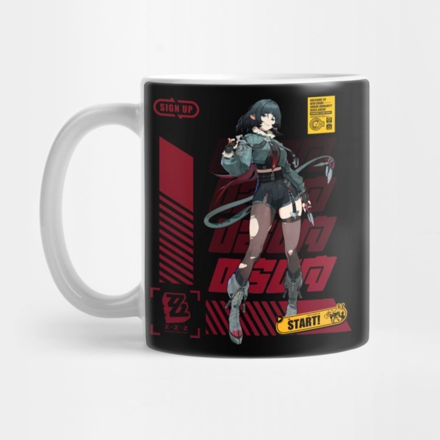 Agent Jane Doe (Zenless Zone Zero) - แก้วชา Zenless Zone Zero