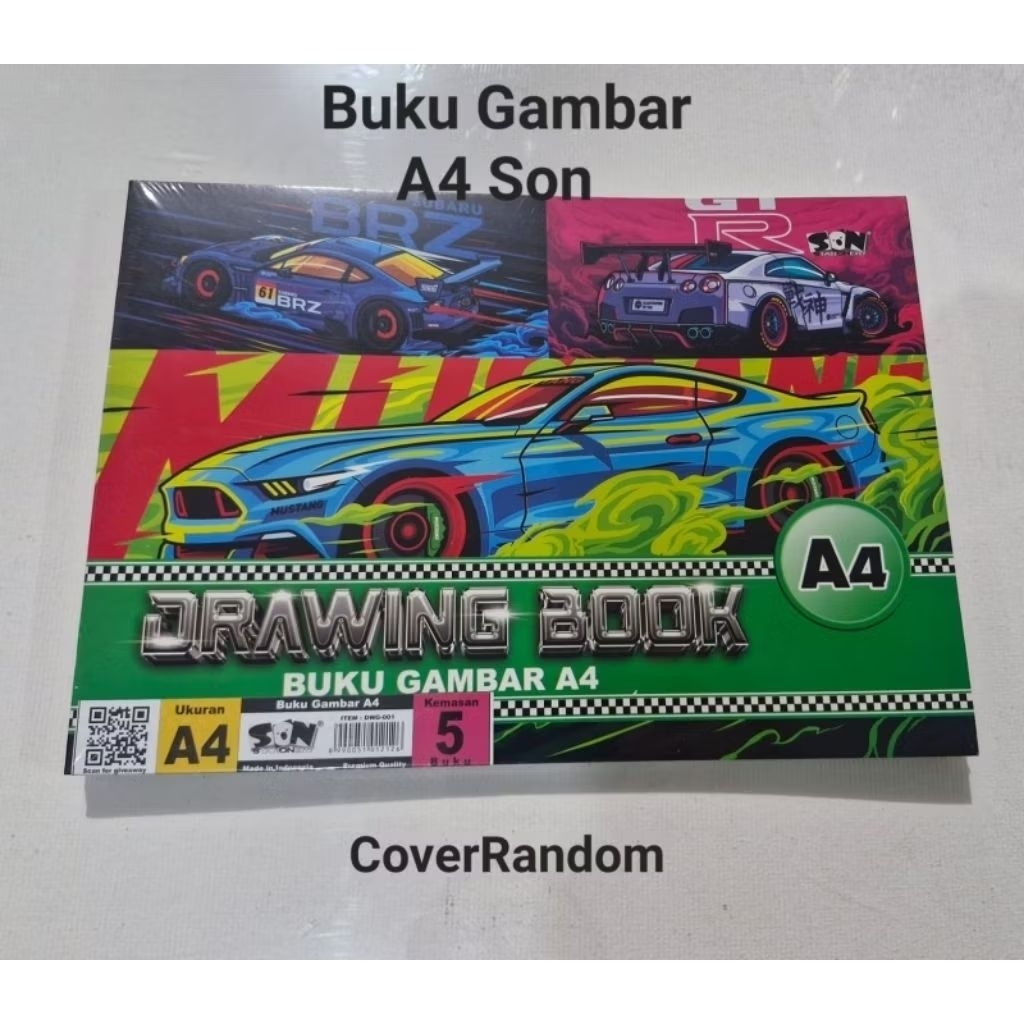 [แพ็ค] DRAWING BOOK A4 SON / DRAWING BOOK A-4 SON