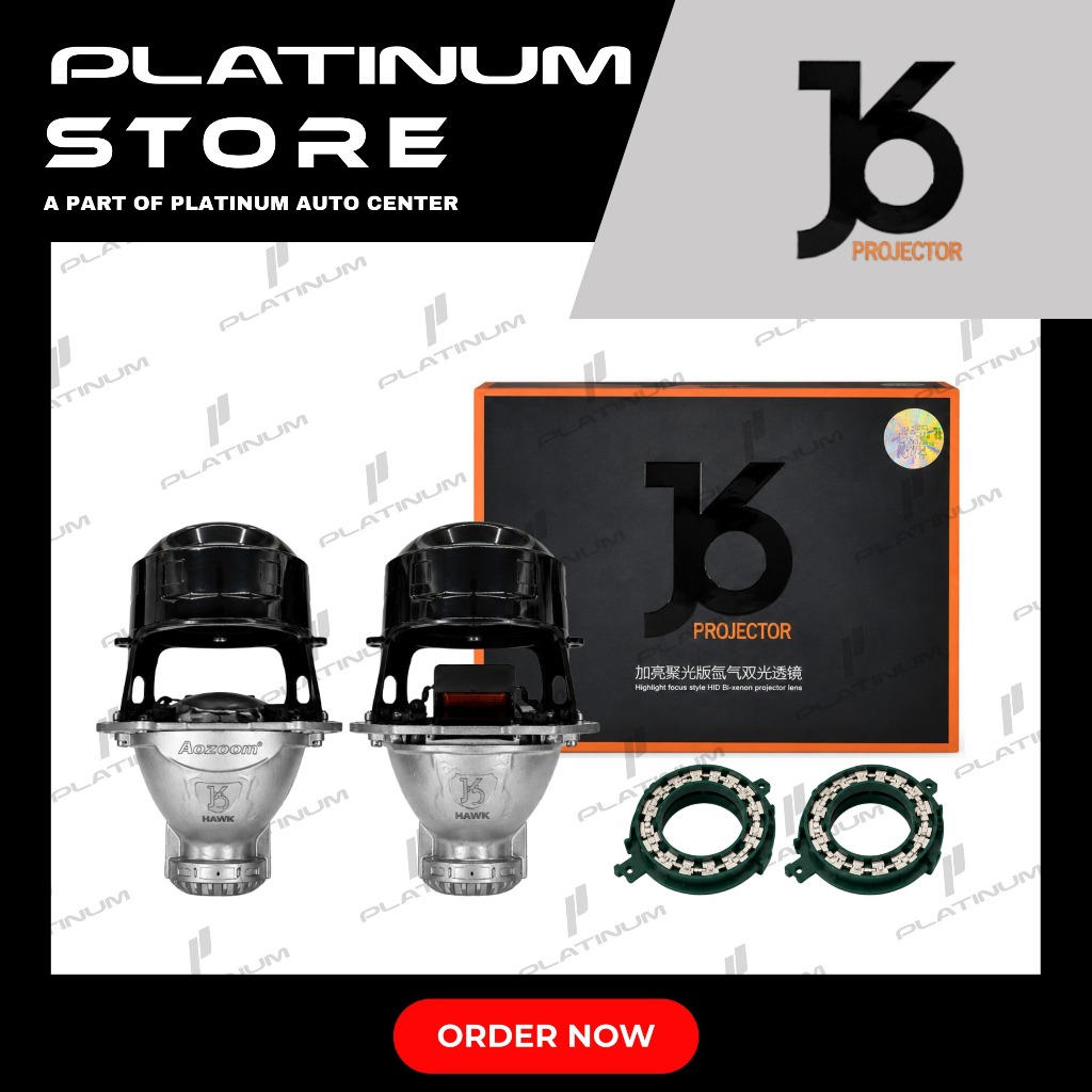 Aozoom J6 Hawk Bi-Xenon โปรเจคเตอร์ไฟรถยนต์ HID โปรเจคเตอร์เท่านั้น