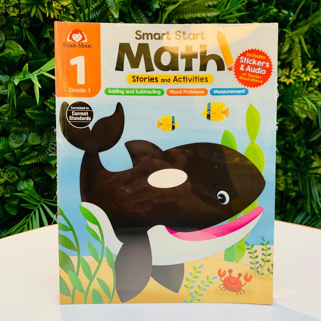 Evan Moor Smart Start Math Stories ป.1 [ ใหม่ • ปิดผนึก ]