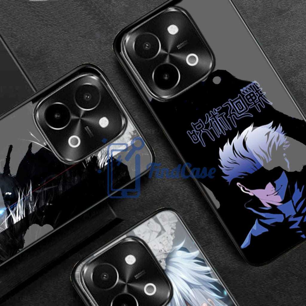HP Softcase Glass Motif FIND CASE - VIVO Y28 4G - เคส VIVO Y28 4G ล่าสุด - เคสโทรศัพท์ VIVO Y28 4G -