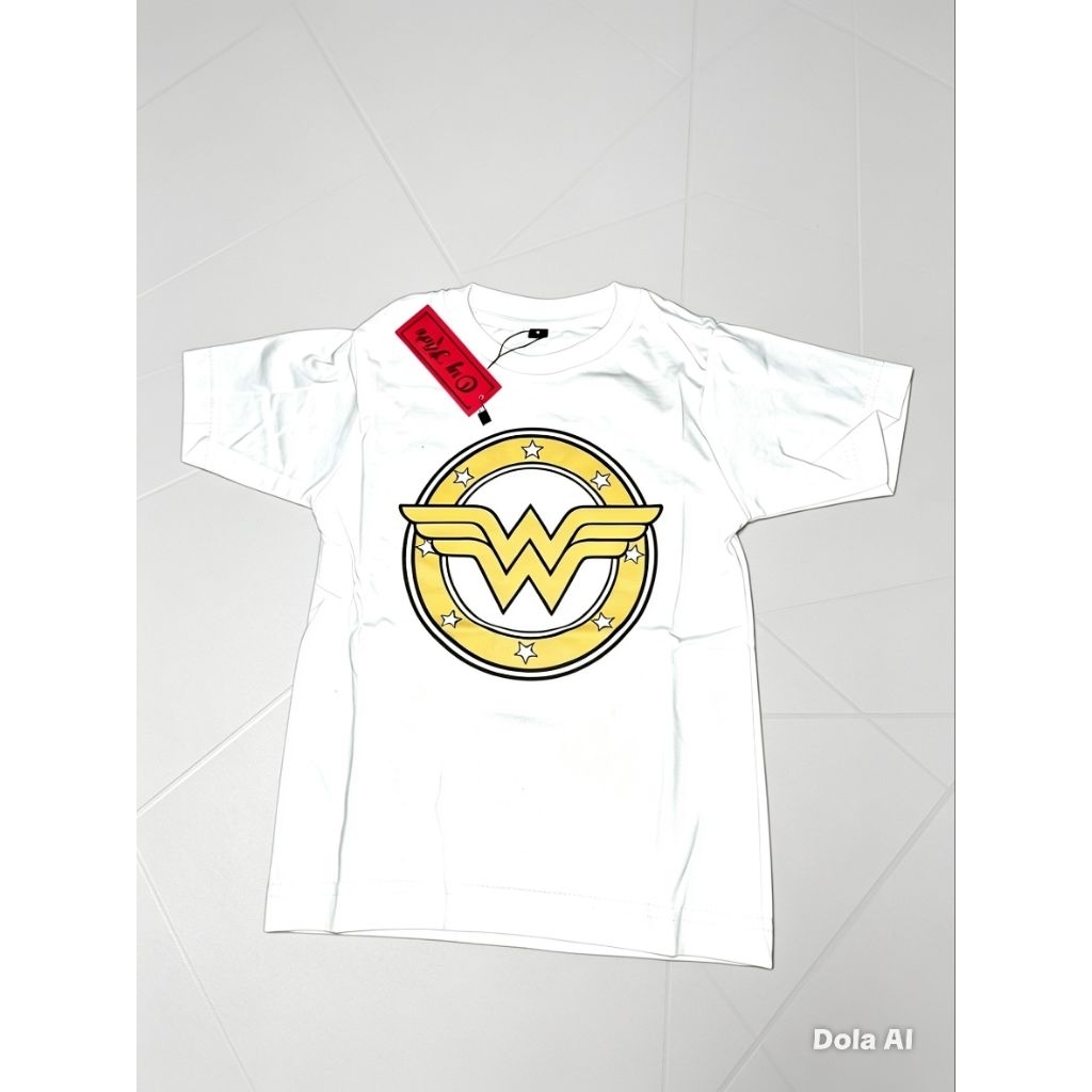 เสื้อยืดเด็ก Wonder Woman White Premium