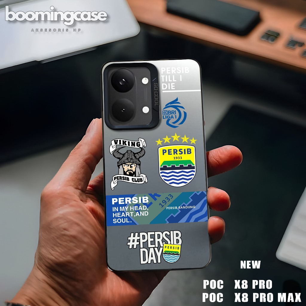 เคสสําหรับ Poco X8 Pro X8 Pro Max เคสสําหรับ Poco Premium Matte Softcase Hybrid IMD แผ่นโฮโลแกรม - F