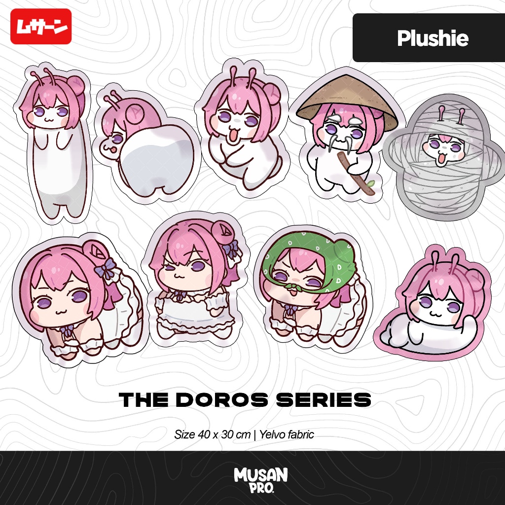 หมอน PLUSHIE NIKKE - Doro Collection - Musan - Fan Merch