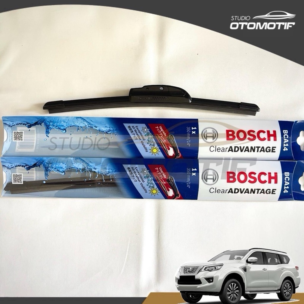 Terra Bosch ที่ปัดน้ําฝนคุณภาพพรีเมี่ยม Frameless Clear Advantage BF2416 2 ชิ้น