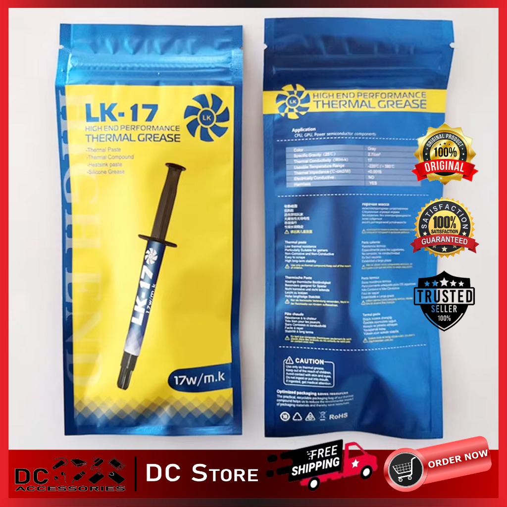 Thermal Paste LK-17 High End Performance Thermal Grease Thermal Compound PC Laptop Cooler