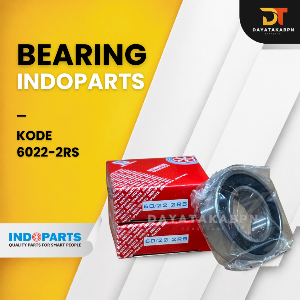 แบริ่ง INDOPARTS 6022-2RS
