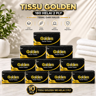 TISU GOLDEN 180HELAI PAKET 10PCS