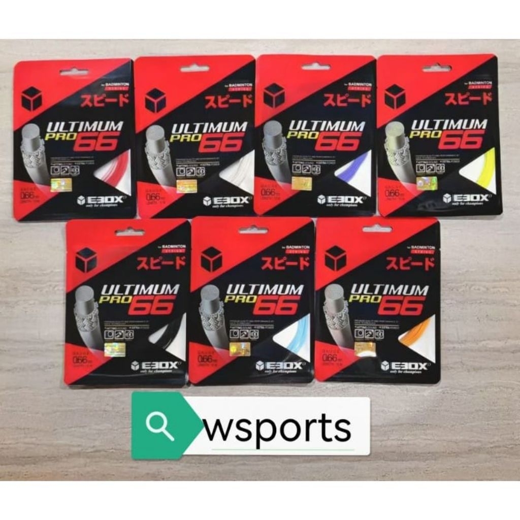 สายแบดมินตัน Ebox Ultimune Micro Pro 66 ดั้งเดิม