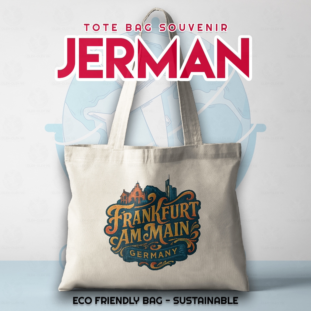 ของที่ระลึก ของที่ระลึก Tote Bag Germany Overseas - ของที่ระลึก Tote Bag Germany City Trip Tourist -