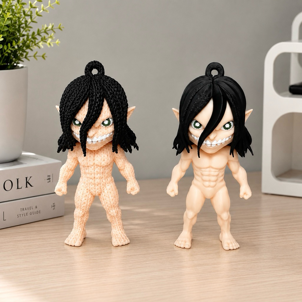 Attack on Titan - พวงกุญแจ Attack Titan Eren