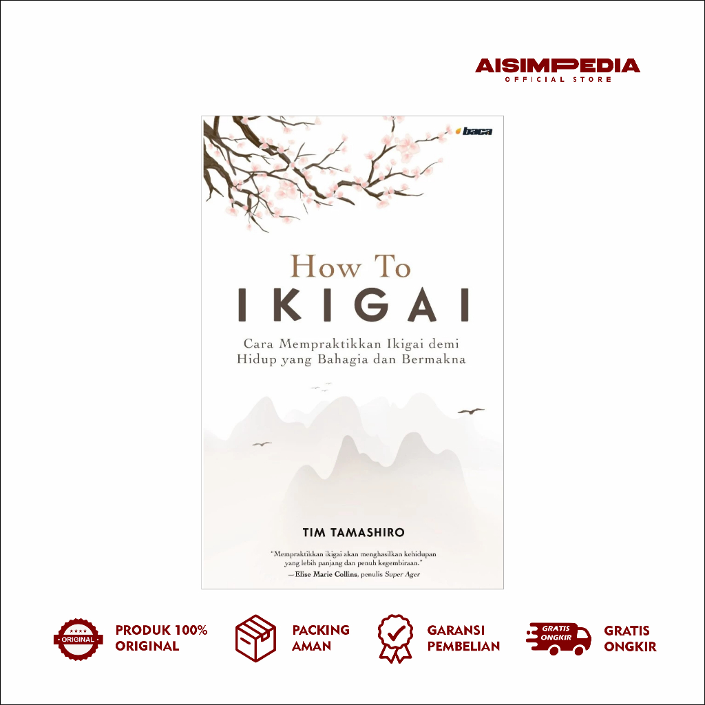 AISIMPEDIA - หนังสือ How To Ikigai How To Break the Ikigai for a Happy & Meaningful Life - ทีม Tamas