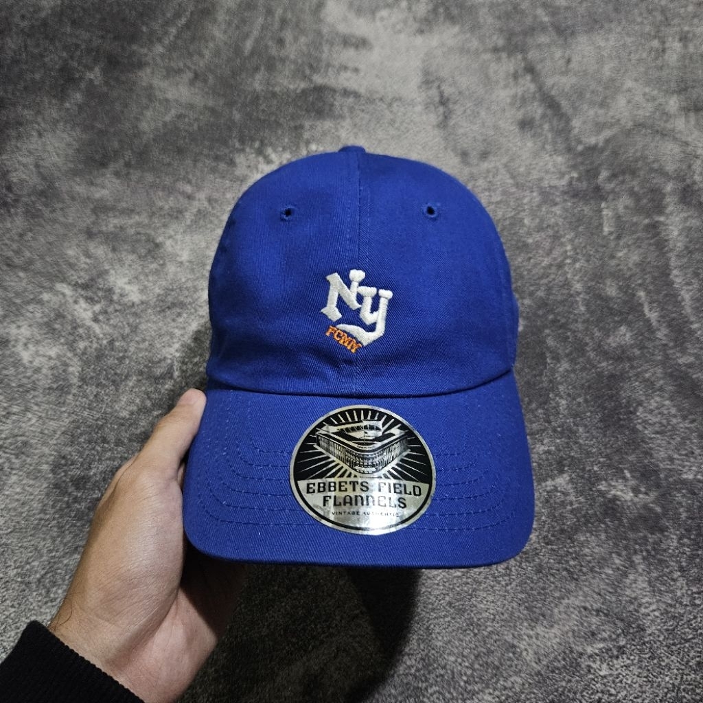 หมวก Ebbets Field x FCMM NY สีฟ้า