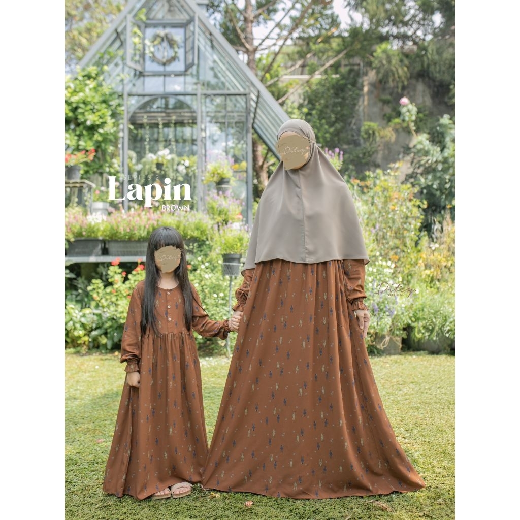 [SIZE 2] ชุดนอนสีน้ําตาล Little Lapin by Ditsy