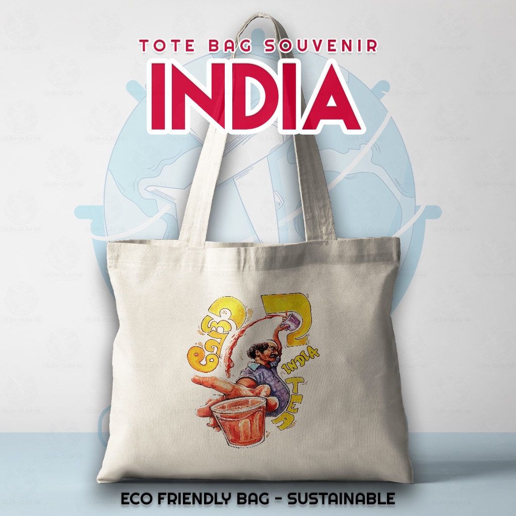 ของที่ระลึก ของที่ระลึก Tote Bag India Overseas - ของที่ระลึก Tote Bag India Urban Tourist City - To