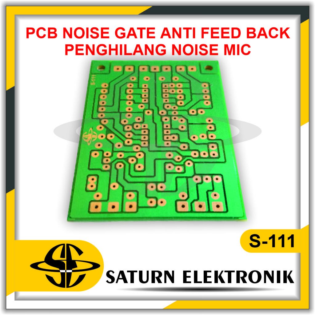 PCB NOISE GATE ANTI FEED BACK NOISE MIC REMOVER S-111