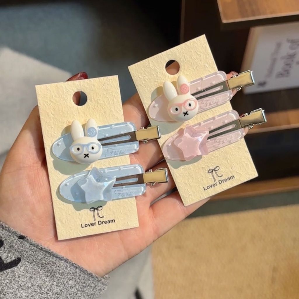 ON- Miffy กิ๊บติดผม Miffy/ Miffy Character Bangs Clip น่ารัก AESTHETIC