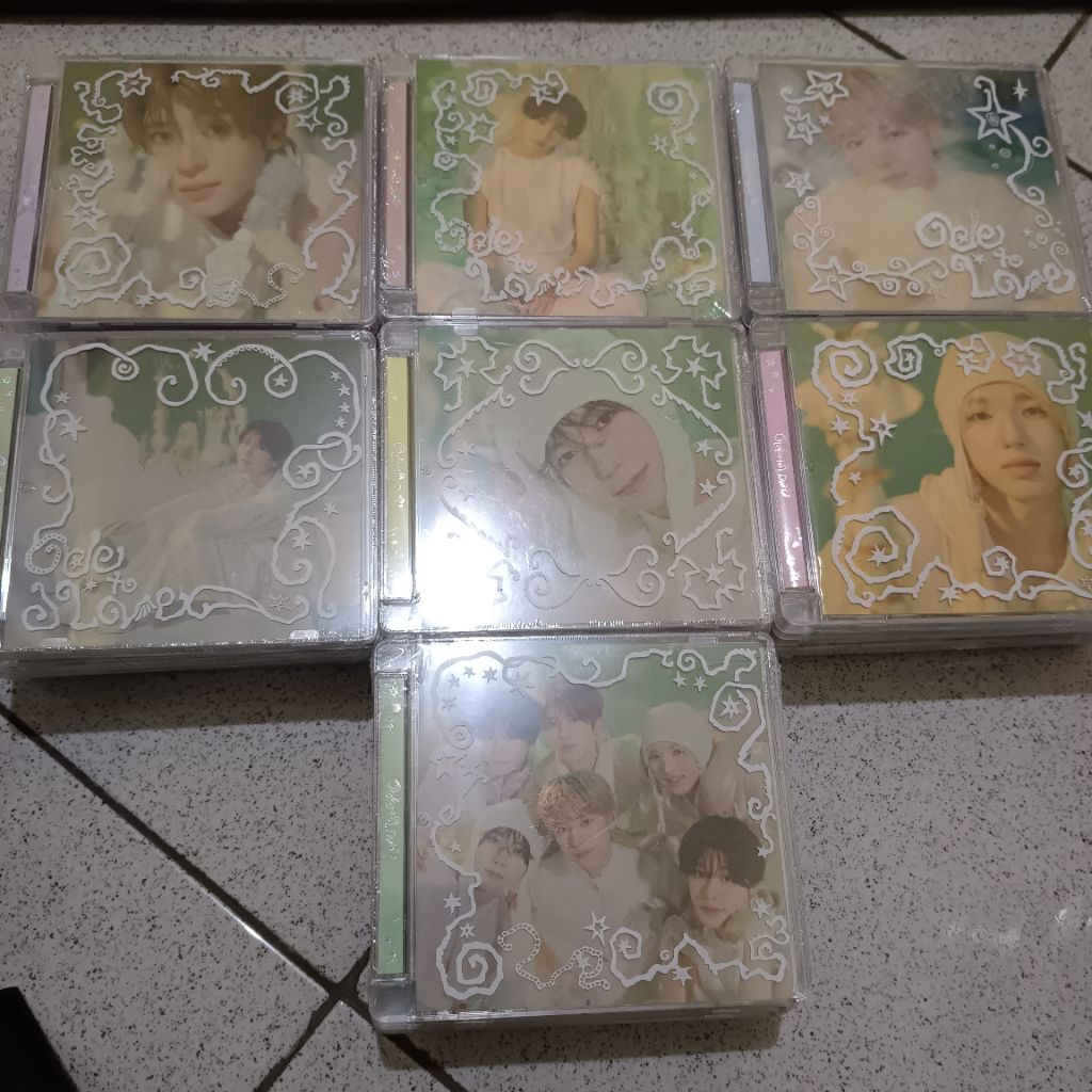 [Ready INA] NCT Wish Ode To Love Jewel Sealed Album ver.- ott Sion Riku Yushi Jahee Ryo Sakuya Group