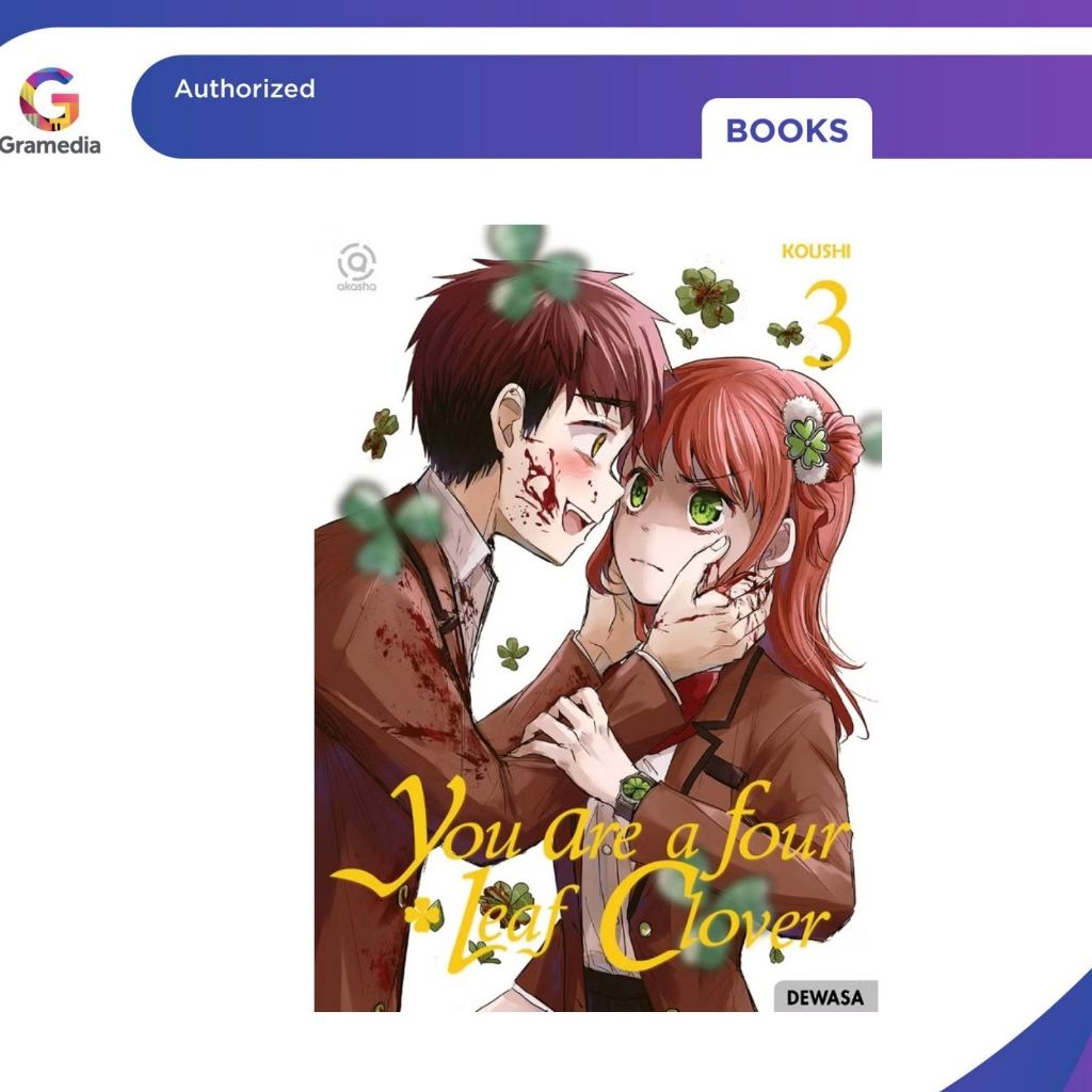 Gramedia Pekanbaru -AKASHA : YOU ARE A FOUR LEAF CLOVER 03