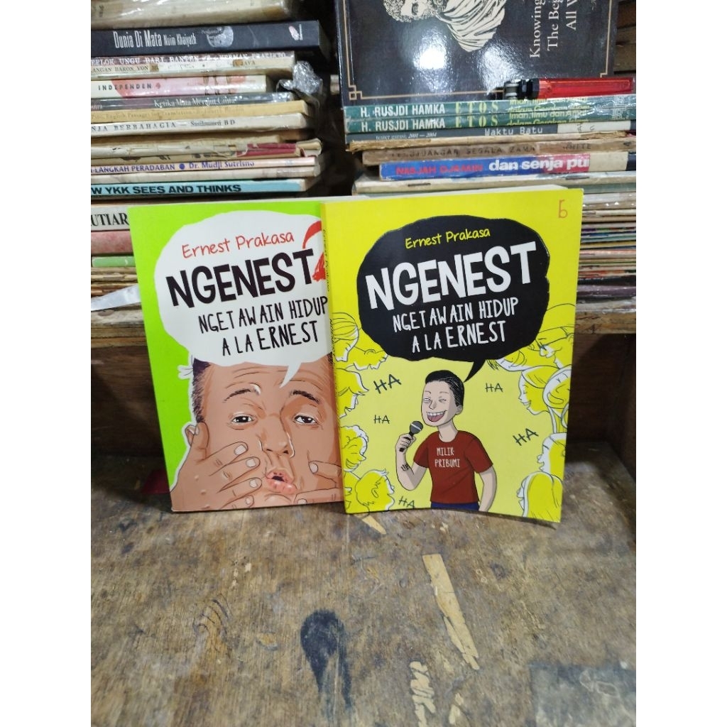 แพ็คเกจของ Ngenest: The Lifes Laughing โดย Ernest เล่ม 1-2 - Ernest Prakasa