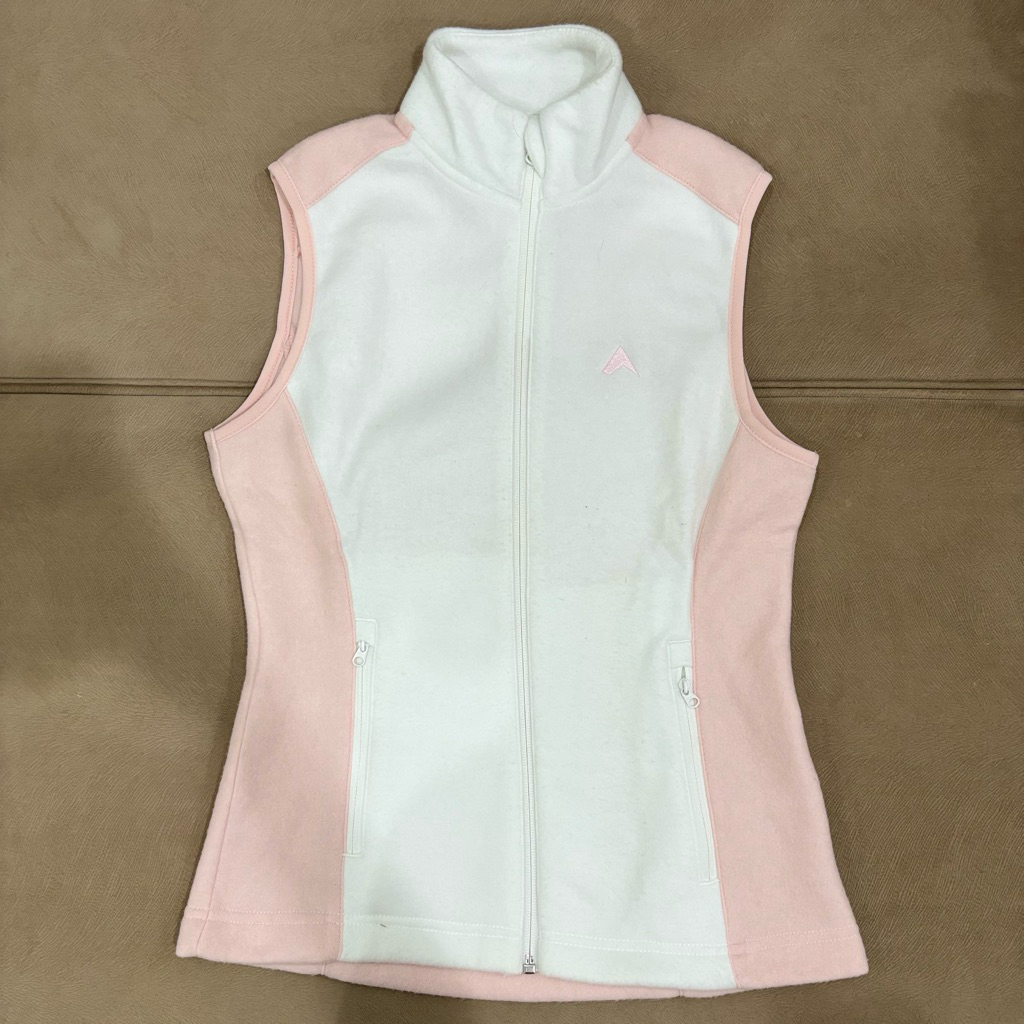 Preloved Pink Fleece Vest & Jacket
