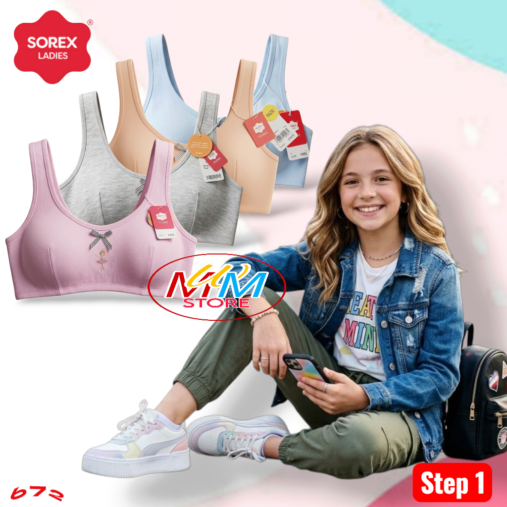 M672 (1 - 3 ชิ้น) Sorex Miniset Step 1, Sorex Childrens Miniset Step 1 ทุกขนาด