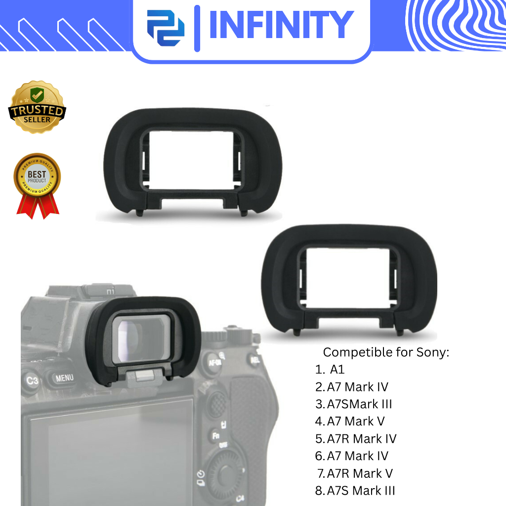 Eyecup Eyepiece FDA-EP19 ยางนุ่มซิลิโคน sony A1 A7 Mark IV A7M4 A7S Mark III A7S3 A7 Mark V A7M5 A7R