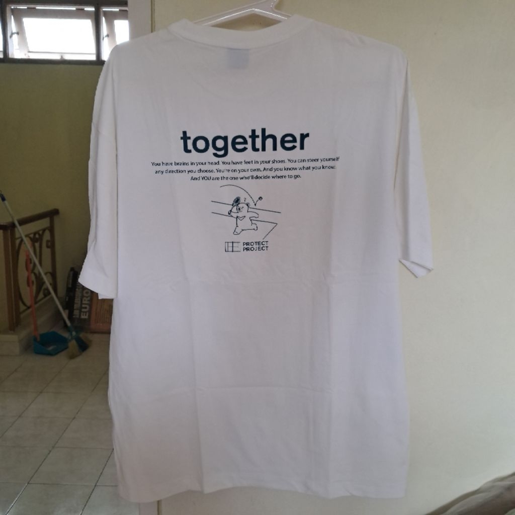 Better Together tag Protect Project M Bear Tennis T-Shirt