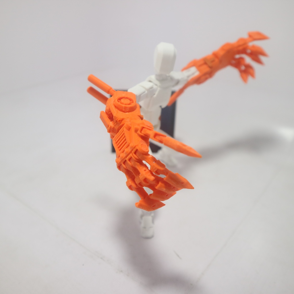 GeekPrints Dummy 13 – Titan V Arm 001 – Mecha Heavy Armor Arm สําหรับฟิกเกอร์แบบกําหนดเอง 1:12