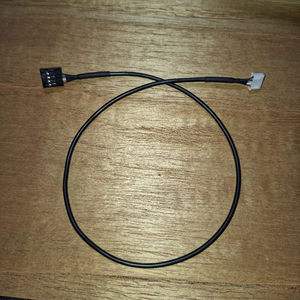Wavlink AX5400M การ์ดเครือข่าย WIFI บลูทูธพอร์ต 4 พินเป็นสาย USB2.0 9 พิน