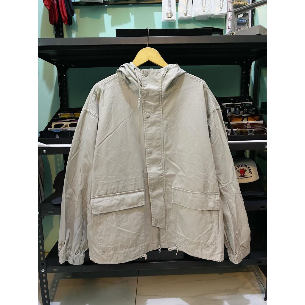 Authentic Cord boxy canvas Jacket