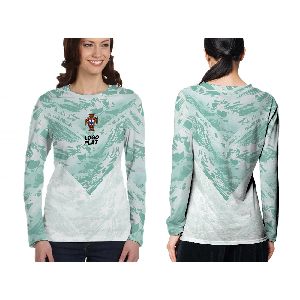 Ria Shop - เสื้อแจ็คเก็ตผู้หญิง PORTUGAL 2026 World Cup | เสื้อเจอร์ซีย์ฟุตบอลโลก พอร์ทคัล สําหรับเด