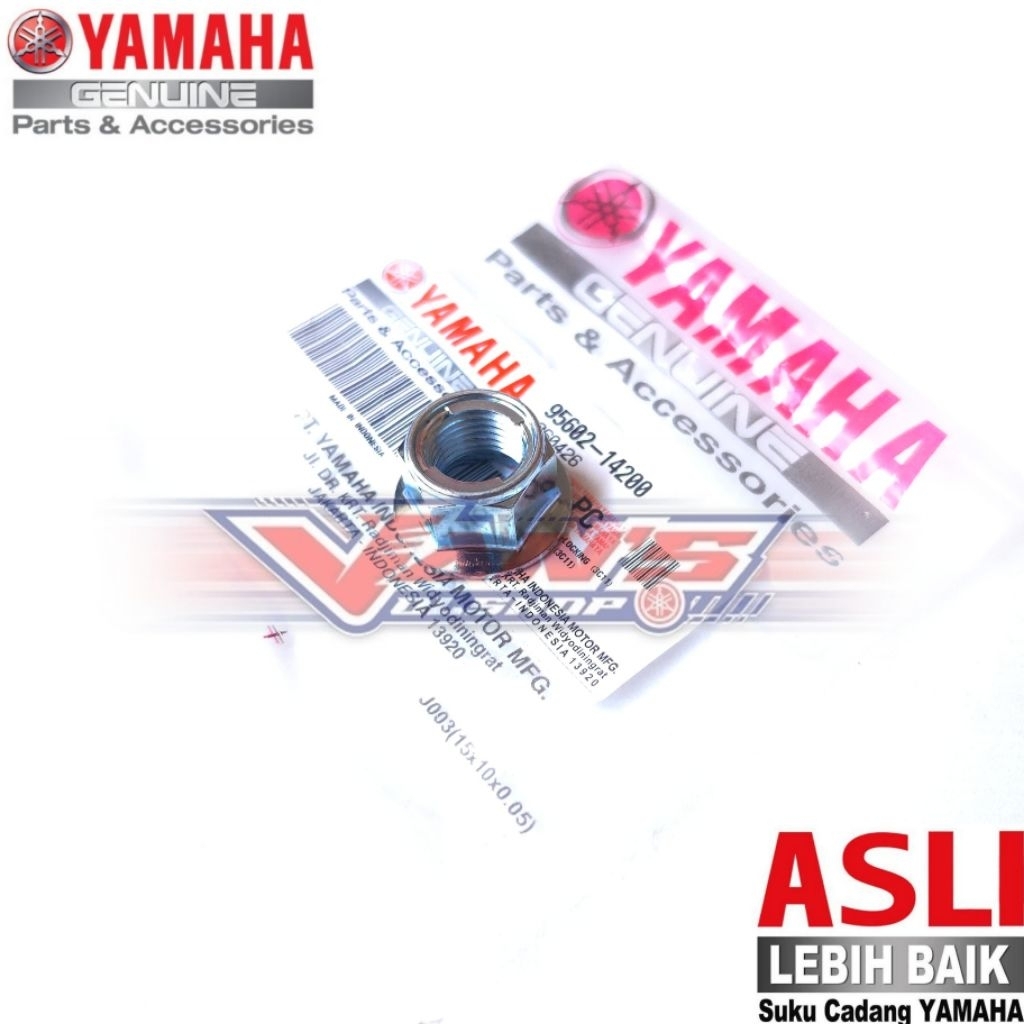 น็อตล้อหน้าและหลัง R15 V3 R15 V4 R15M XSR155 Xabre New Vixion 2017Up Vixion R Byson และ WR155 (ด้านห