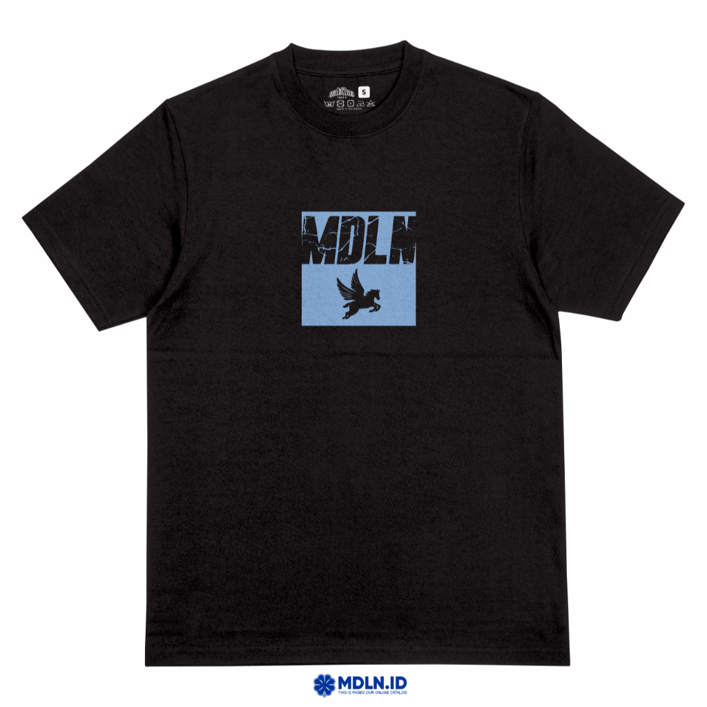 MDLN - MDLLN PEGASUS CASUAL เสื้อยืด REGULAR PREMIUM COTTON COMBED 24s