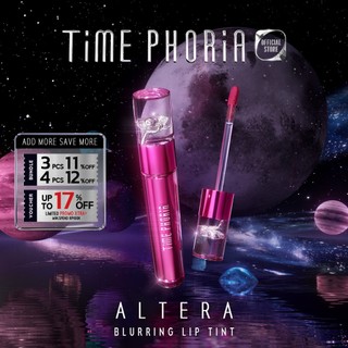 TIME PHORIA -Altera Blurring Lip Tint Blurs Lip Lines Shine To Matte Watery Blur-Lip Lipgloss Lipstick LipTint Lip Cream Longlasting Lightweight Pigmented Makeup TimePhoria Official Store