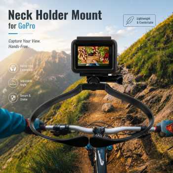 NEELU Neck Holder Mount Lanyard สายคล้องคอสร้อยคอสําหรับ GoPro - GA888