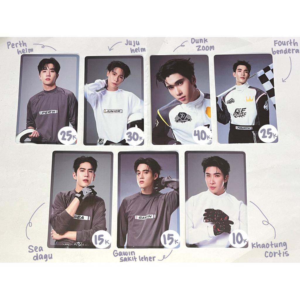 PERTH DUNK FOURTH CC LOL GMMTV 2026 โฟโต้การ์ดอย่างเป็นทางการ