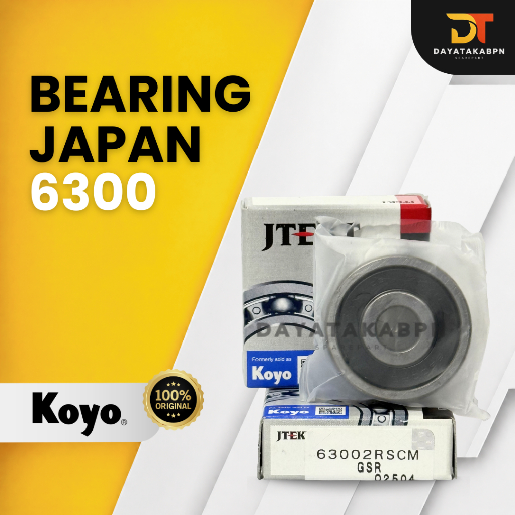 แบริ่ง KOYO 6300 2RS ของแท้จากญี่ปุ่น