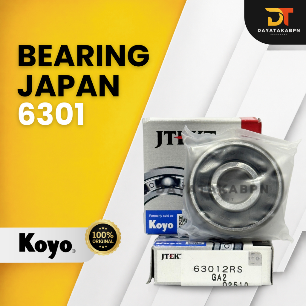 แบริ่ง KOYO 6301 2RS ของแท้จากญี่ปุ่น