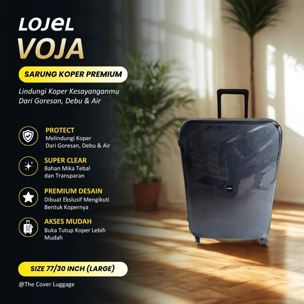 ผ้าคลุมกระเป๋าเดินทาง Fullmica สําหรับกระเป๋าเดินทาง Lojel โดยเฉพาะ Voja 77/30 นิ้ว (ขนาดใหญ่)