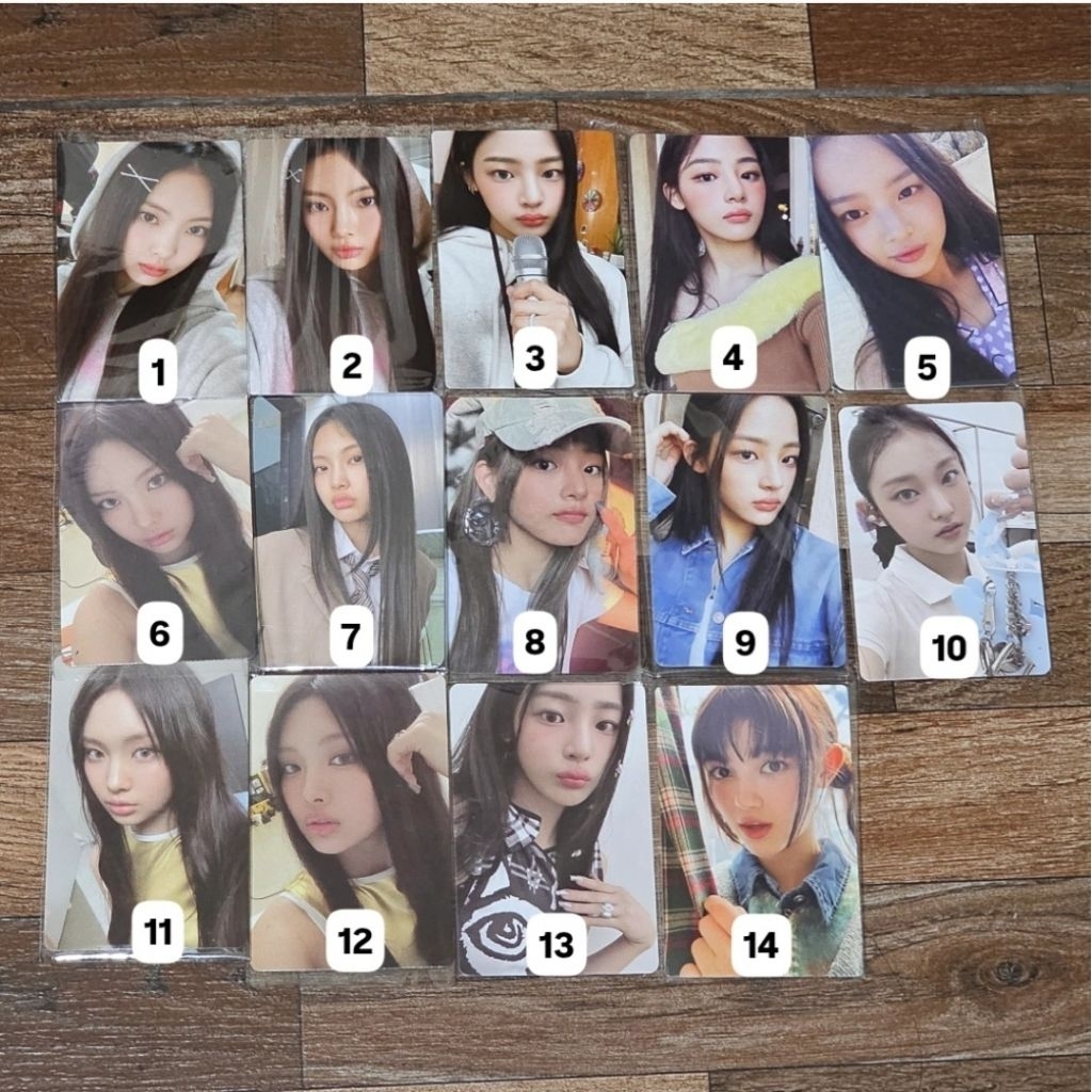 [READY] Newjeans Photocard Official Bunnies Camp New Jeans Get Up How Sweet Album Weverse Pc