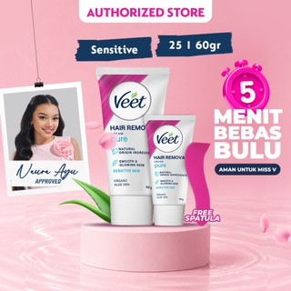Veet Sensitive Skin Hair Removal Cream - Krim Penghilang Bulu