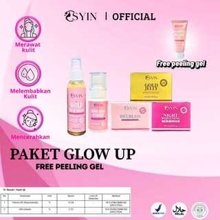 Osyin Glow Paket GLOW UP Sedekah Free Peeling Gel