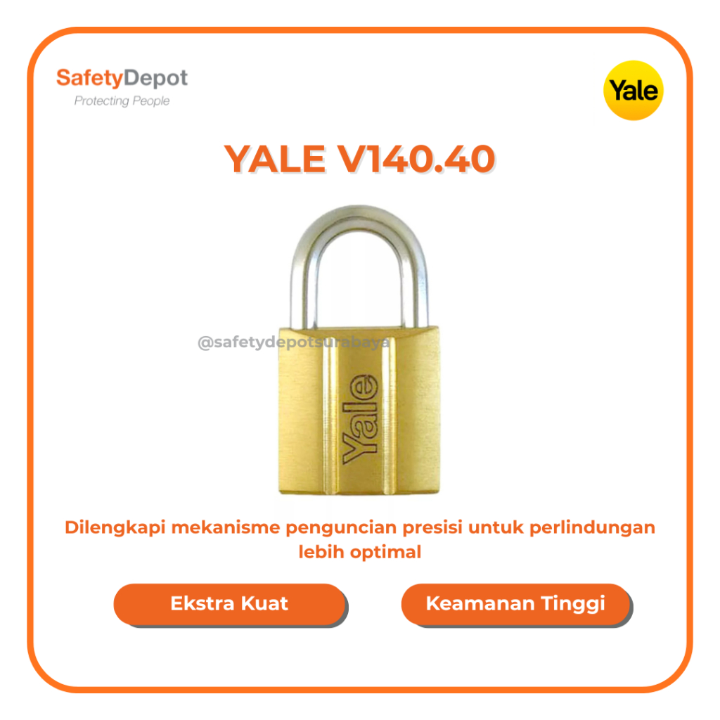 YALE PADLOCK V140.40