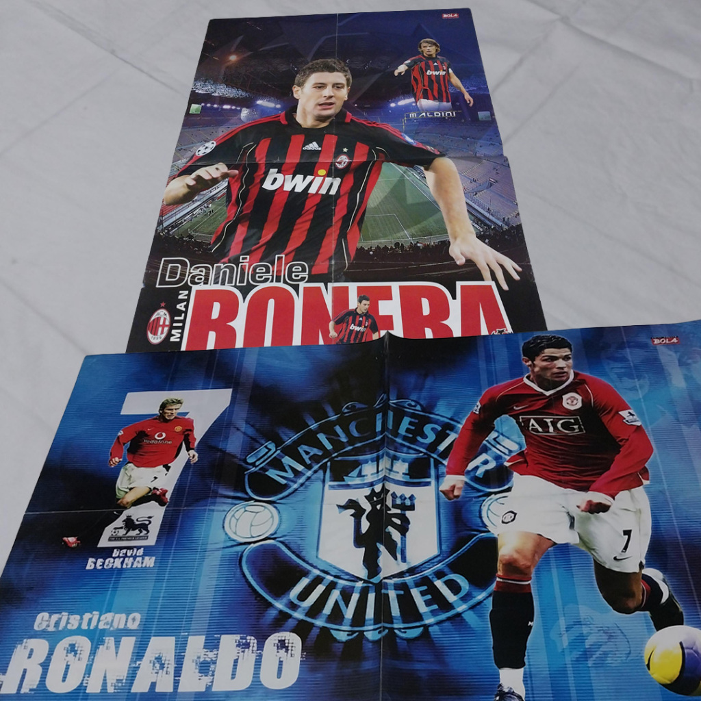 โปสเตอร์ Ronaldo & Bonera Jumbo กลับด้านได้
