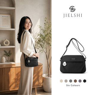 Jielshi Tas Selempang Wanita Anila 2078 #SL.435 Slingbag Cewek Terbaru Bahan Parasut Premium