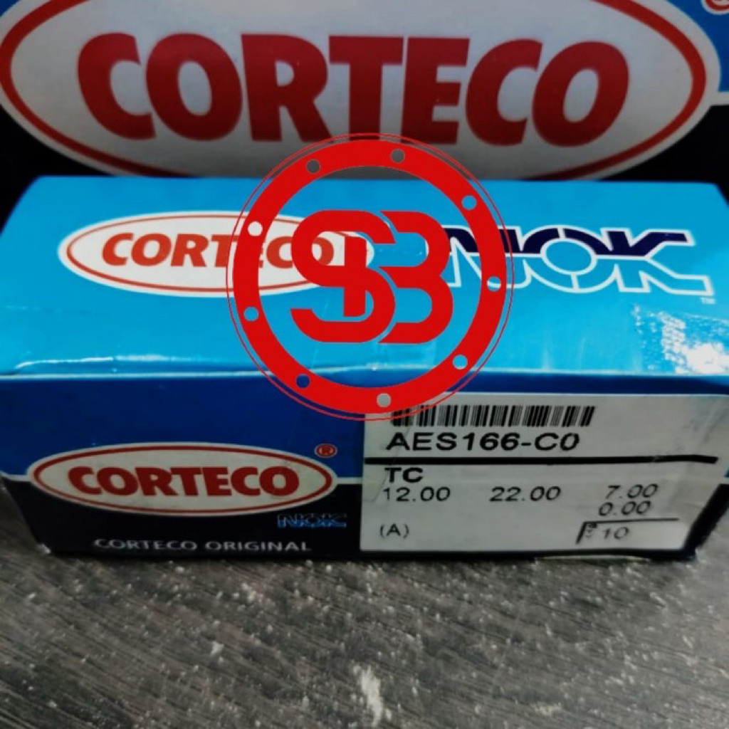MINIMAL ซีลน้ํามัน TC 12 22 7 / 14.00 22.00 7.00 / 12x22x7 NOK CORTECO ขั้นต่ํา 3 ชิ้น